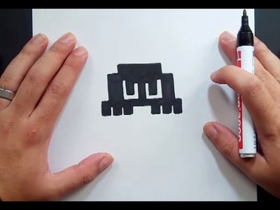Como dibujar a Ocho paso a paso - El asombroso mundo de Gumball | How to draw Ocho