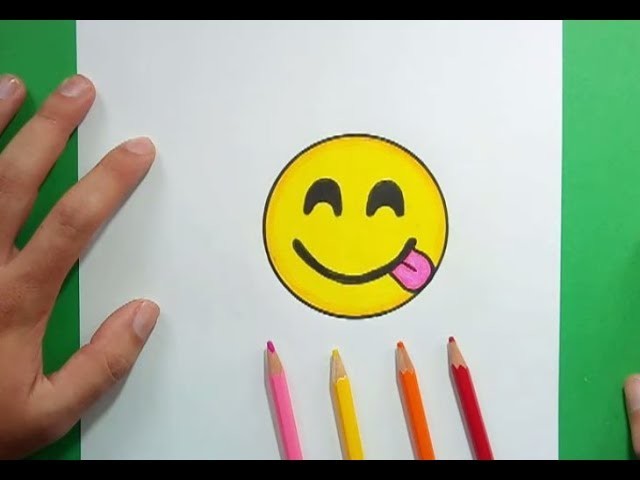 Como dibujar un Emoji paso a paso 9 | How to draw an Emoji 9