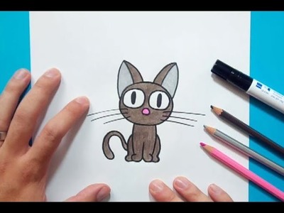 Como dibujar un gato paso a paso 31 | How to draw a cat 31