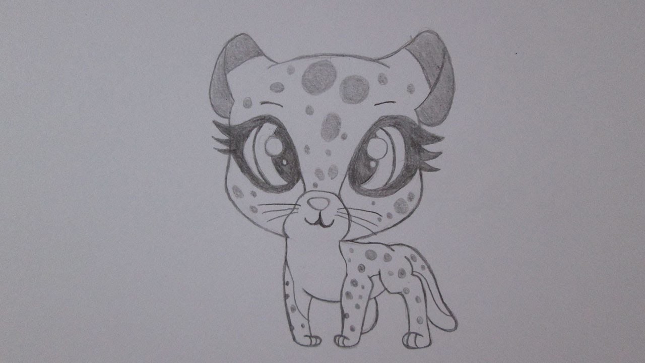 Cómo dibujar un guepardo