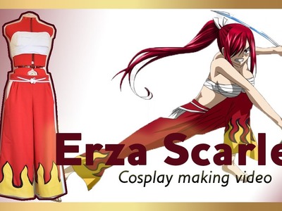 Erza Scarlet (from Fairy Tail) Cosplay process - by Lagarda Atelier