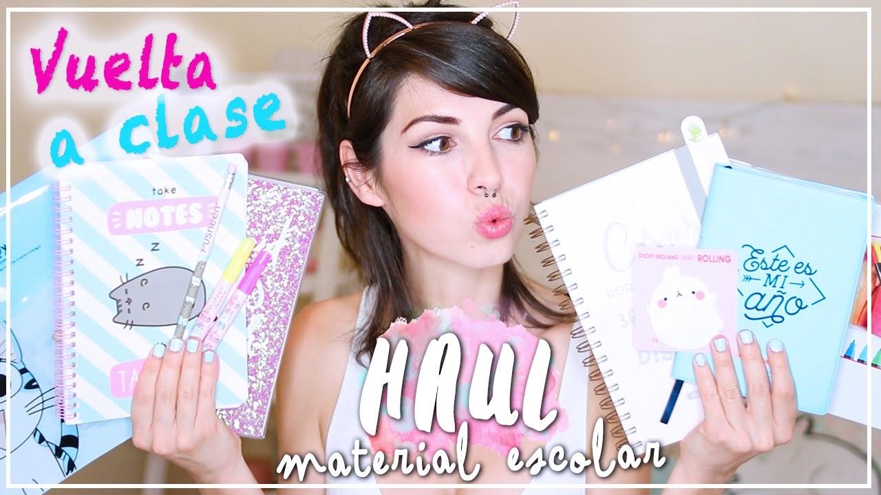 HAUL MATERIAL ESCOLAR 2016 | Vuelta a clase | AniPills