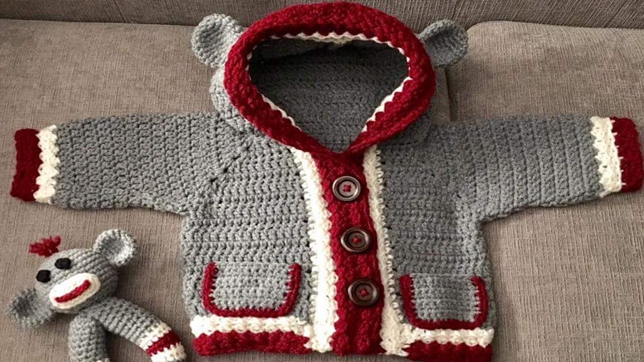 Jersey para Bebes Tejidos a Crochet