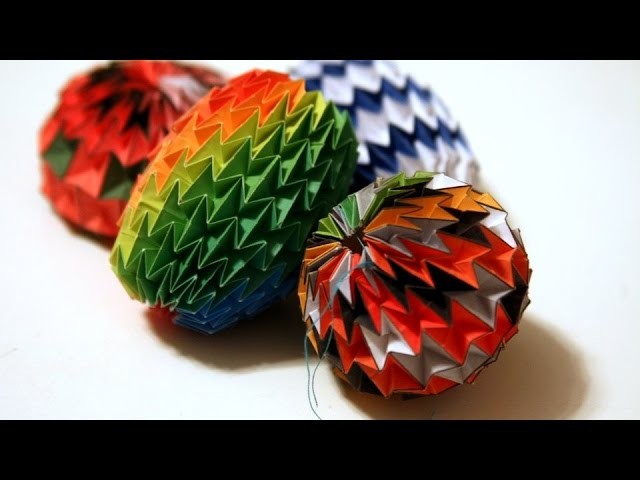 Magic Ball (Yuri Shumakov) de Origami - Tutorial