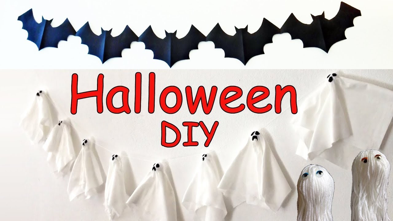 Manualidades FACILES para decorar en  Halloween | Manualidades Para Todos