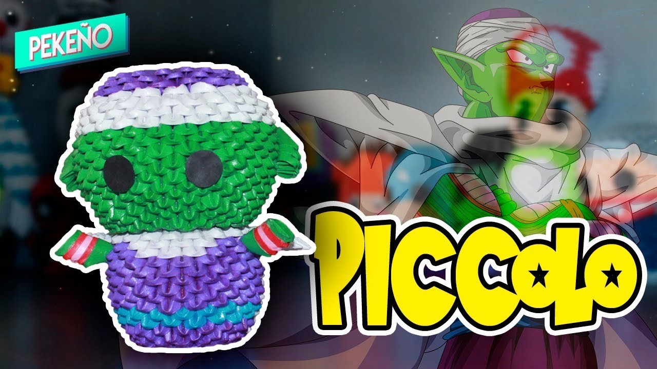 Piccolo 3D Origami | Pekeño ♥