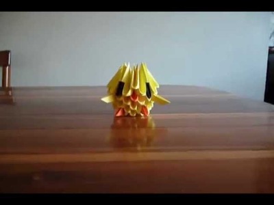 Pollo Origami 3D