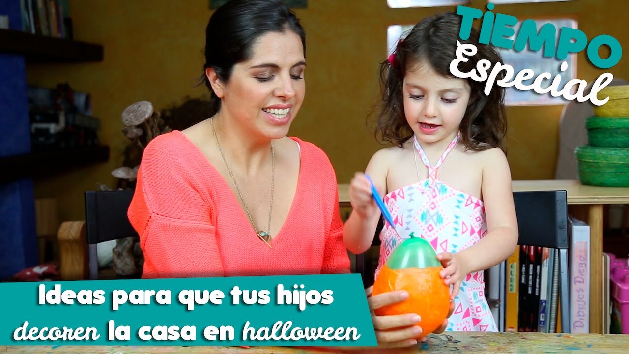 Tiempo Especial #5 - Ideas para que Tus Hijos Decoren la Casa en Halloween