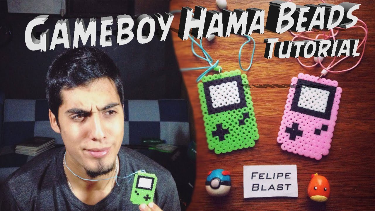 Tutorial - GameBoy con Hama.Perler Beads