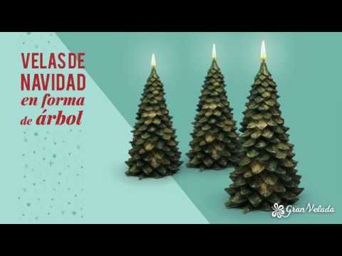 Velas caseras para Navidad