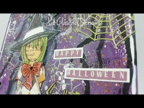 Art journal "Happy halloween" #retodollero octubre