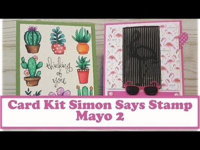 Card Kit Simon Says Stamp Mayo 2