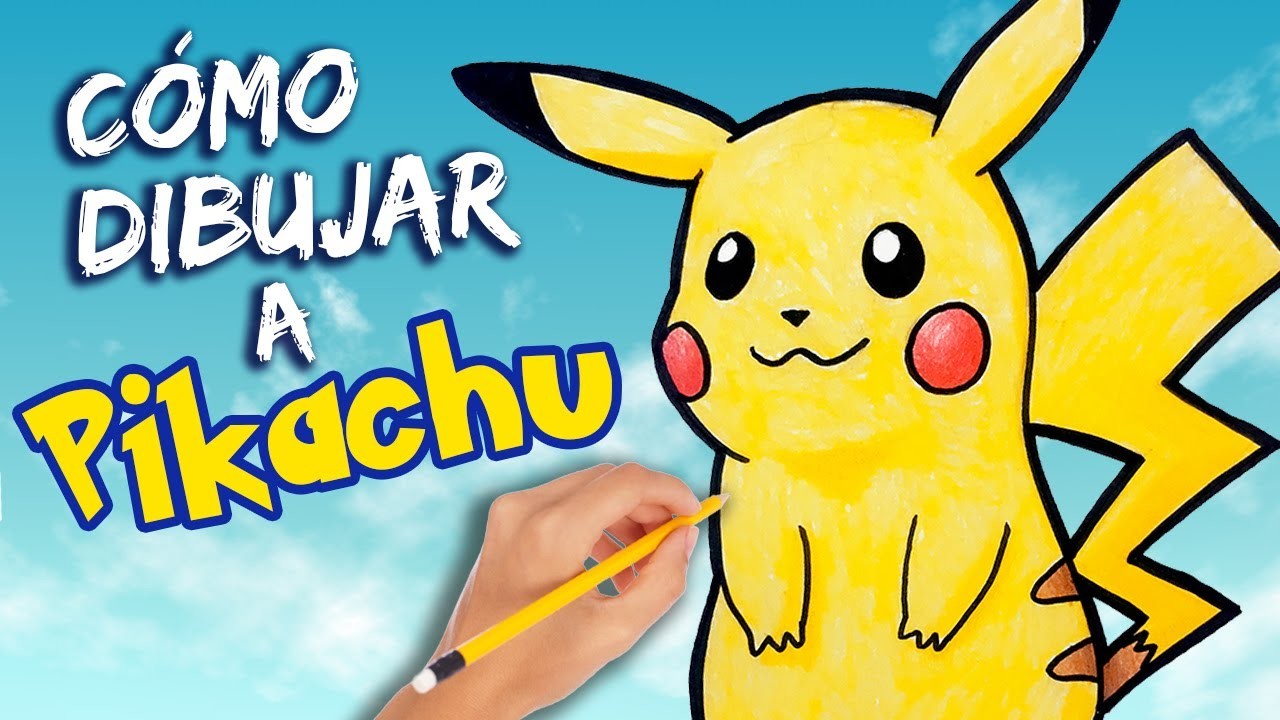 Cómo dibujar a Pikachu fácil - How to draw Pikachu easily