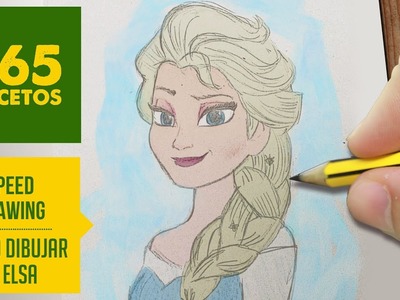 COMO DIBUJAR ELSA DE FROZEN PASO A PASO - How to draw a Elsa