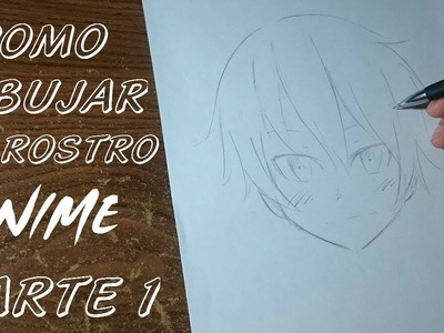 Como dibujar un rostro anime. How to draw an anime face - ArtKeita