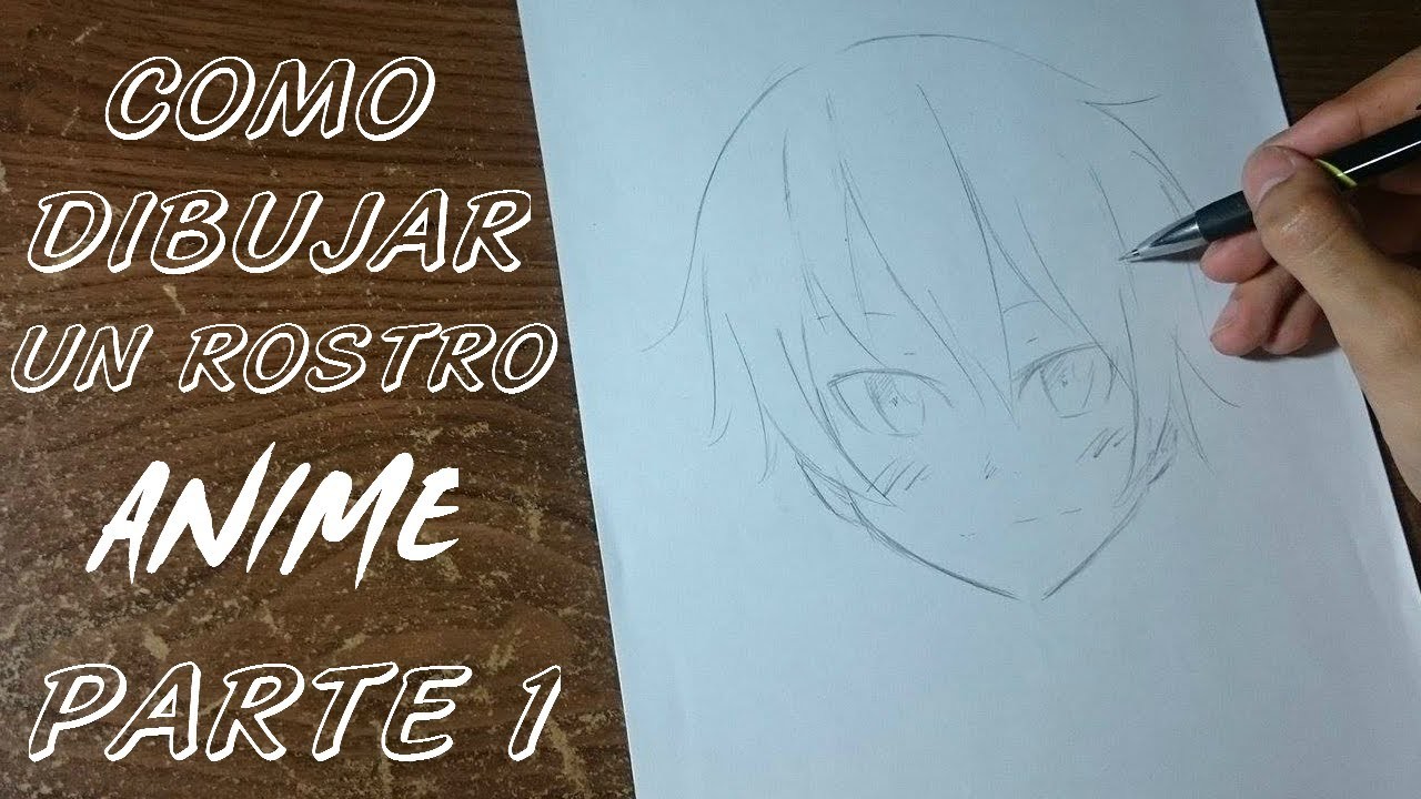 Como dibujar un rostro anime. How to draw an anime face - ArtKeita
