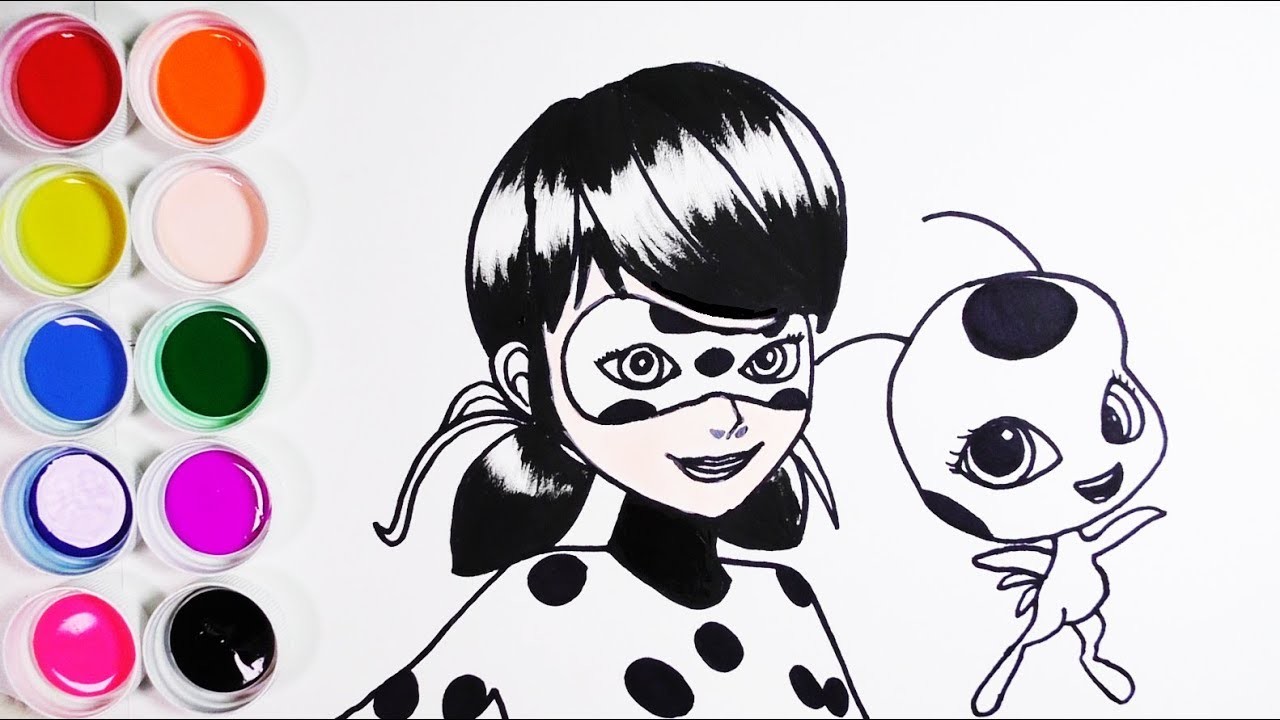 Dibujos De Ladybug Para Colorear Facil - Para Colorear