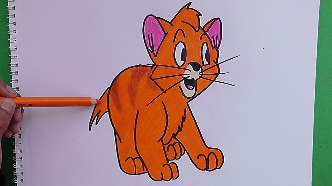Como dibujar y colorear paso a paso a Oliver - As drawing and coloring step Oliver