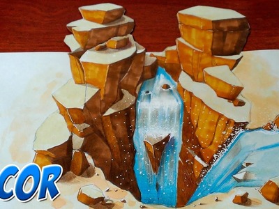 Dibujando Cascadas de Agua en 3D