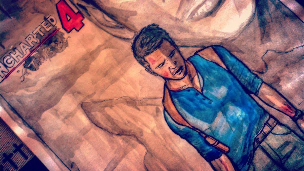 "Drawing" - Nathan Drake (Uncharted 4)