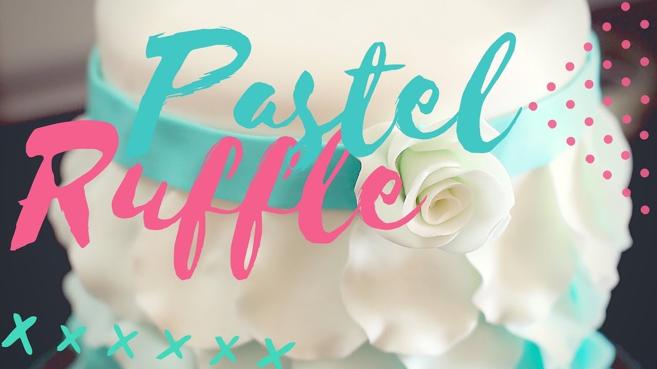 [ESPAÑOL] TENDENCIA - PASTEL RUFFLE EN DEGRADÉ | Lucas Piubelli