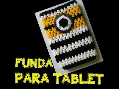 FUNDA PARA TABLET PUNTO PUFF - Manualidades La Manita Feliz