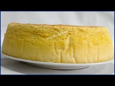 Receta PASTEL DE QUESO JAPONES, tarta de queso japones #458 | Chef Roger
