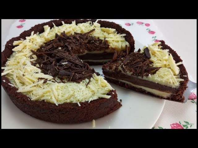 TORTA DOBLE GANACHÉ DE CHOCOLATE # 422 #