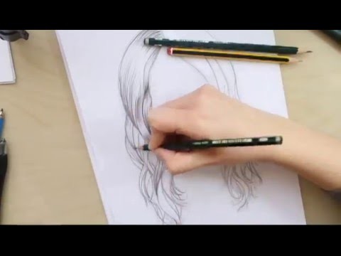 Tutorial Cómo dibujar cabello