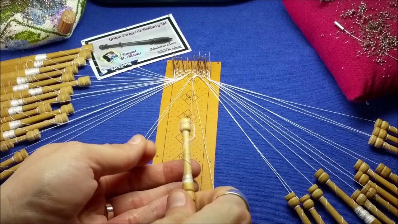 002 Mis primeros Guipures. Curso Completo - Bolillotutoriales Raquel M. Adsuar Bolillotuber