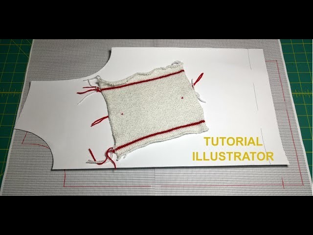 27. Tutorial: Grid for Knitters in Illustrator. Cuadrícula para Tejedores en Illustrator.