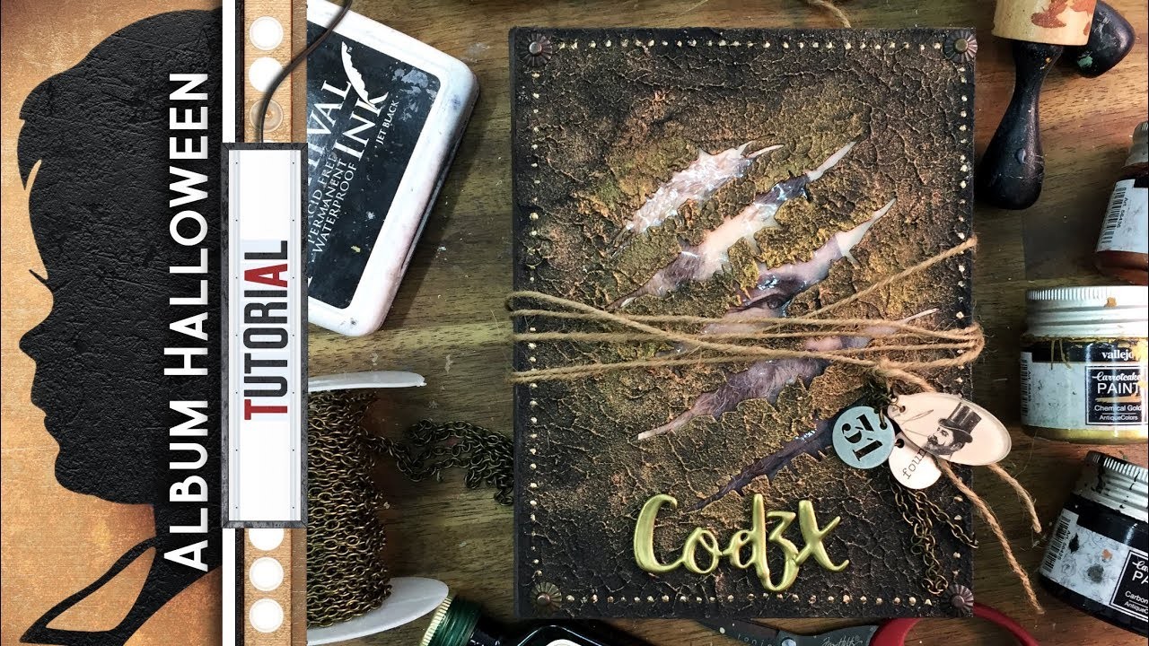 Album Halloween - Mixed Media