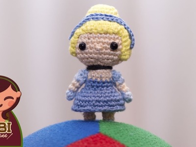 Amigurumi | como hacer la cenicienta en crochet | Bibi Crochet