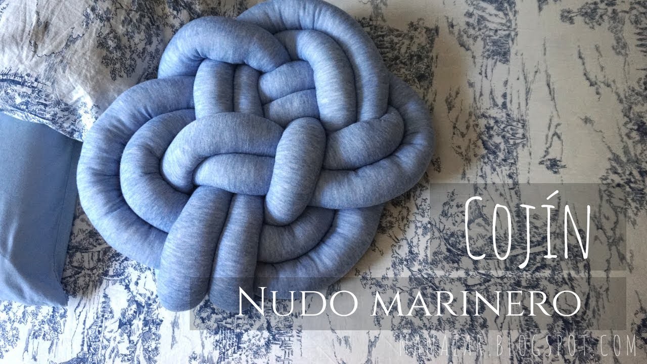 Cojín nudo marinero (Knot pillow Sailor.Celtic)