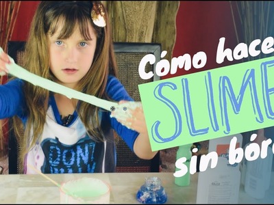 Elissa nos enseña cómo hacer slime sin bórax