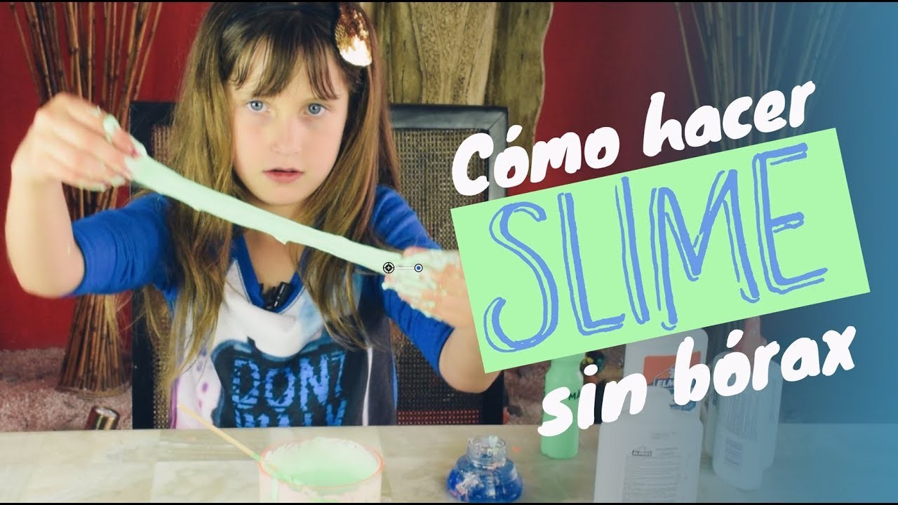 Elissa nos enseña cómo hacer slime sin bórax