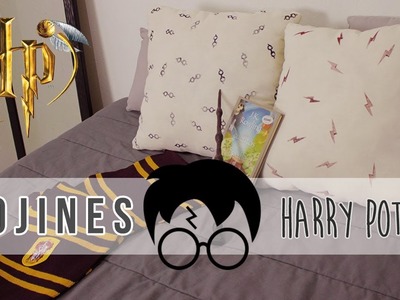 ¡Cojines SIN MÁQUINA DE COSER! | Decoración Harry Potter | HALLOWEN - SamuelKun