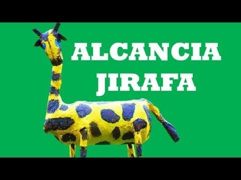 Jirafa de Botella Plástica