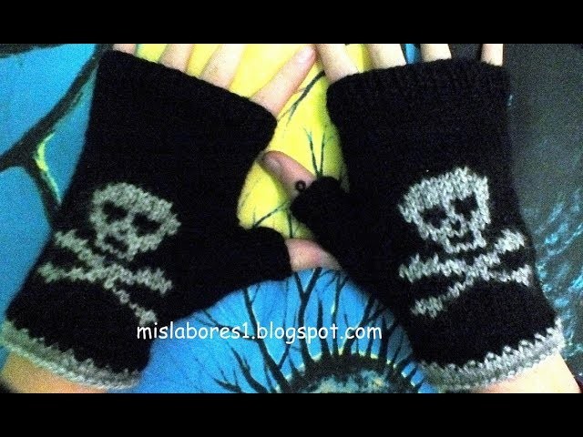 Mitones con calavera  Parte 1