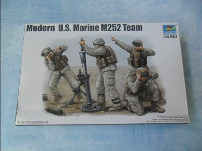 Modelismo.Review Trumpeter U.S. mortar M252 team 1.35