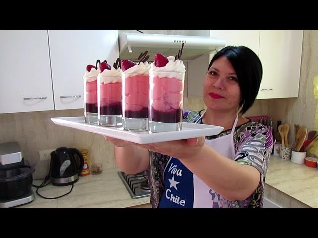 POSTRE BAVAROIS FRUTILLA - Silvana Cocina ❤