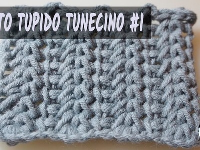 Punto tupido tunecino #1 - Crochet tunecino