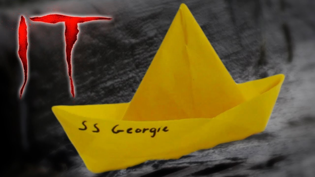SS Georgie - BARCO de PAPEL IMPERMEABLE de IT