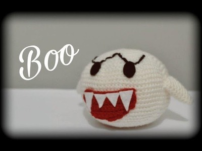 Boo (fantasma de Mario Bros) || Crochet o ganchillo.