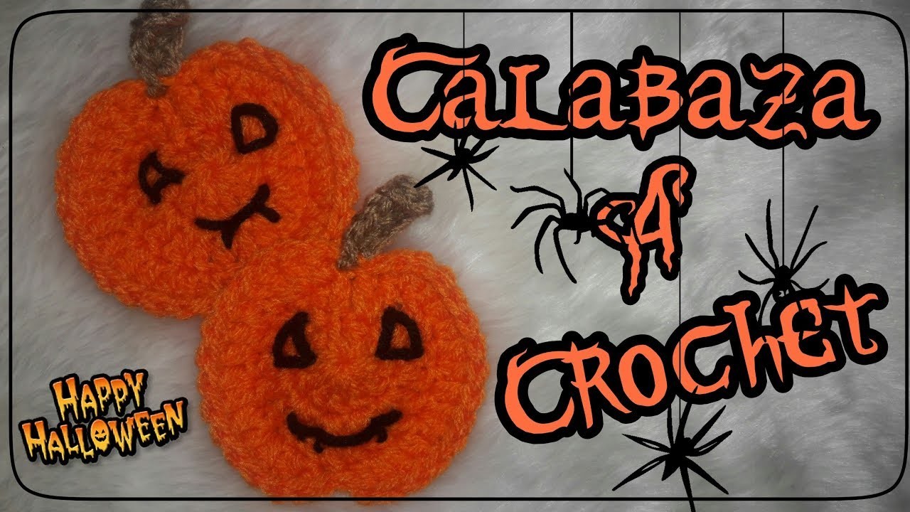 Calabaza De Halloween | Tejida A Crochet