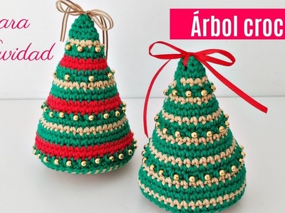 Cómo tejer árbol de navidad a crochet