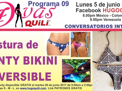 DIVAS QUILI 09 panty bikini reversible