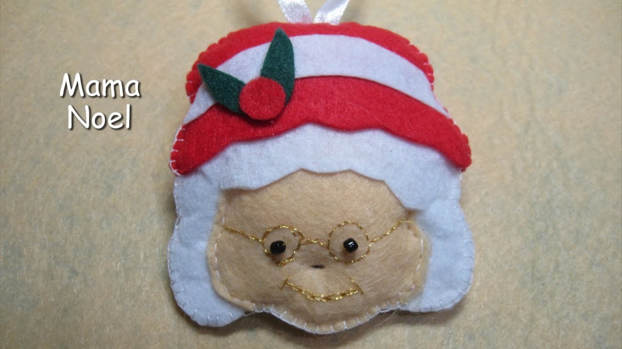 DIY - Adornos de Navidad. Mama Noel DIY - Christmas ornaments. Mama Noel