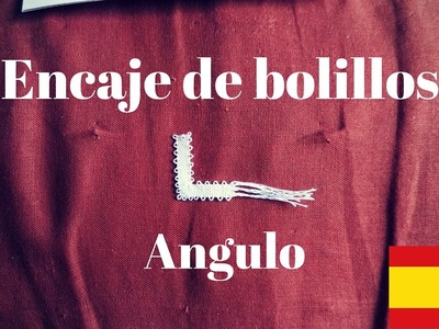 Encaje de bolillos - Angulo con Punta (ESP)