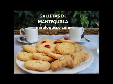 Galletas de Mantequilla (solo con yemas)